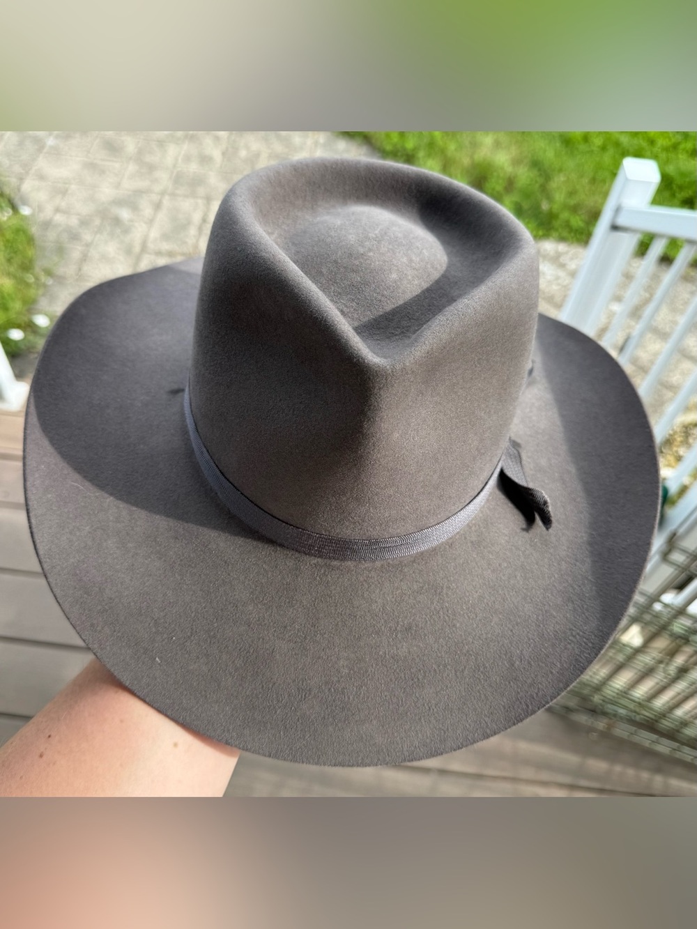 Akubra Snowy River 100% Rabbit Felt Hat size 6 7/8